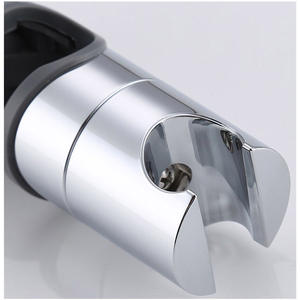 Universal 18-25MM Adjustable Hand Shower Rail Head Bracket ABS <strong>Holder</strong> for Slide Bar Slider Clamp Bathroom <strong>Showerhead</strong> <strong>Holder</strong> - Product Image 5