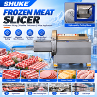 Coupe-viande automatique pour tranches de bœuf surgelées