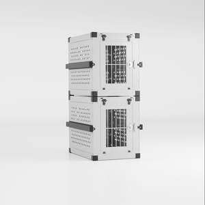 Caisse de chien pliable moderne de luxe en alliage d'aluminium de haute qualité et maison pour animaux de compagnie respirant écologique grand transporteur différentes tailles - Product Image 6