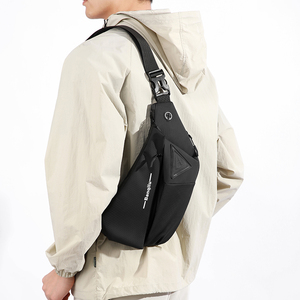 Borsa a Tracolla Unisex Impermeabile Antifurto di Tendenza, Borsa a Spalla Semplice in Nylon con Chiusura Magnetica e Cerniere - Product Image 3