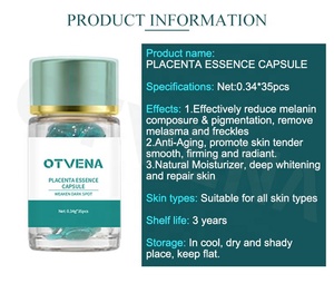 OTVENA OEM ODM Placenta Anti Branqueamento Creme Filipinas Soro Placenta Capslue - Product Image 2