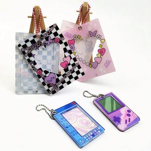 Wholesale Price <b>Custom</b> Acrylic Photocard Holder <b>Keychain</b> Photo Frame Keychains - Product Image 1
