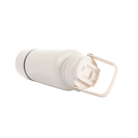Bouteille d'eau portable écologique en acier inoxydable à double paroi isolée sous vide avec logo personnalisé, 650 ml, étanche et isotherme pendant 12 à 24 heures
