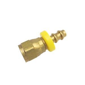 Copper Fittings Push On Rubber Hose Joint M8 M10 M12 Hydraulic Connector - Product Image 5