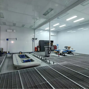 15m grandes cabines de pulvérisation pour bus camion peinture camion lourd peinture salle de cuisson système de chauffage diesel four de pulvérisation à vendre - Product Image 6