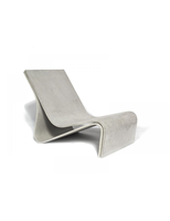 Chaise éponge en béton pour loisirs d'extérieur design ergonomique de vente directe d'usine