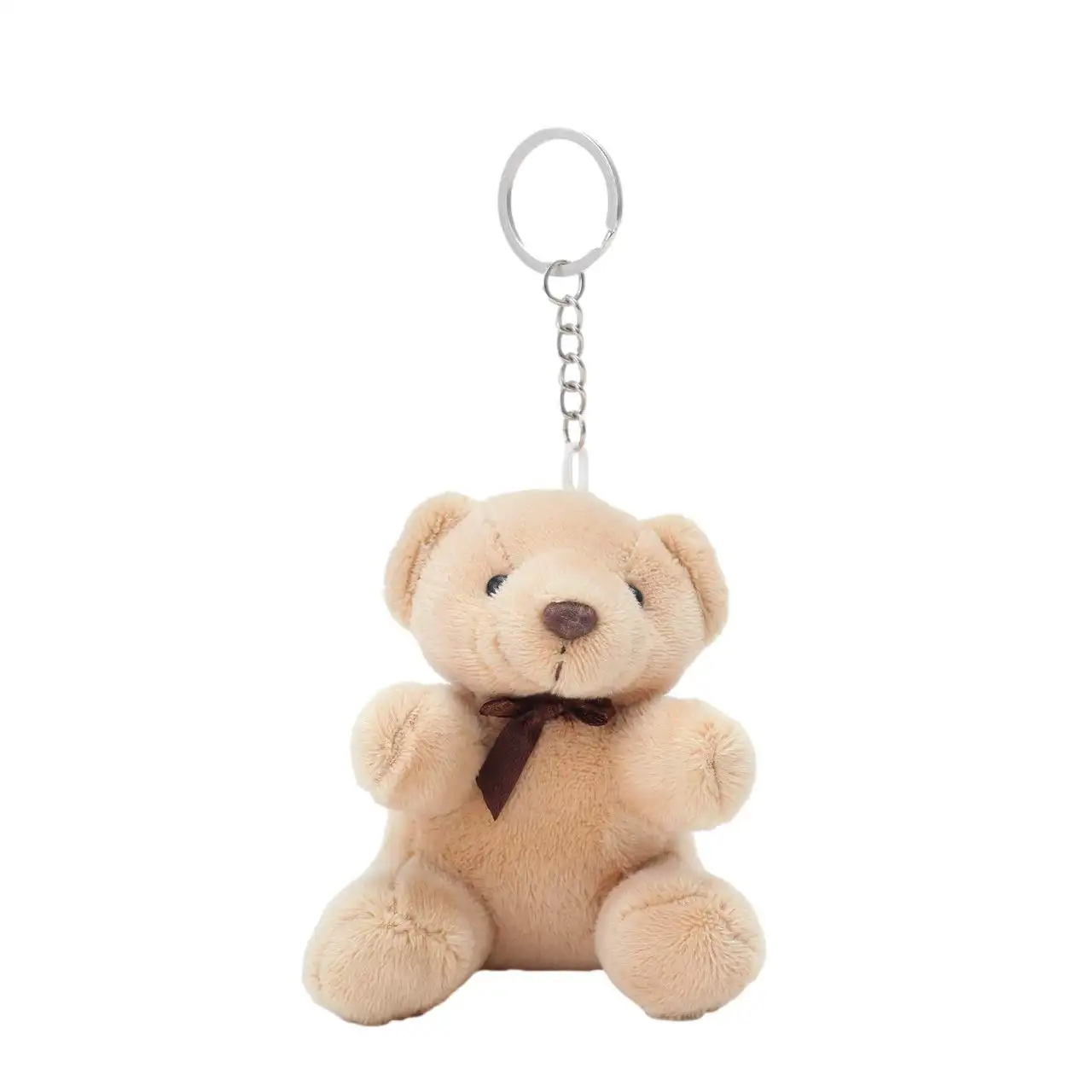 Медведь плюшевый брелок плюшевый кулон плюшевый брелок оптом от поставщиков игрушек высокого качества пользовательский размер логотип