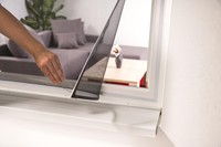 Chine maison moderne fenêtres coulissantes en aluminium réglables anti-moustique fibre fenêtre coulissante extensible horizontale