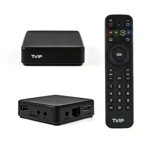 Android 11 Set Top Box TVIP 710 S905W2 1G 8G caja de transmisión compatible con reproductor multimedia Protal <span class=keywords><strong>IPTV</strong></span> - Product Image 1