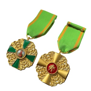 Médailles commémoratives en métal personnalisées d'usine avec 15 ans d'expérience, médailles de récompense, accessoires de médailles en métal - Product Image 1