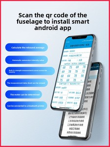 Langrui Ht225 Pantalla <span class=keywords><strong>digital</strong></span> Medidor de rebote de hormigón Probador de ladrillo y mortero de alta resistencia 220V Garantía de 1 año - Product Image 3