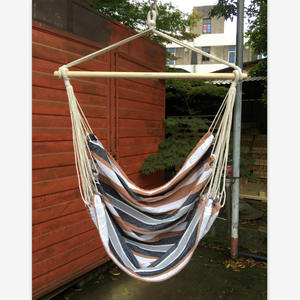 Balançoire d'extérieur en toile <span class=keywords><strong>pour</strong></span> dortoir d'étudiant d'université avec coussin hamac <span class=keywords><strong>pour</strong></span> enfants et adultes - Product Image 4