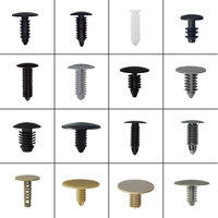 C14 Different Kinds Clips Plastic Fasteners Plastic Push Rivet Screw