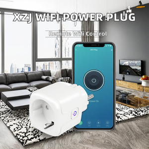 Customized 16A Mini <strong>Smart</strong> <strong>Plug</strong> WiFi <strong>Socket</strong> Flip EU Standard <strong>Smart</strong> Outlet Compatible Alexa Google Assistant Available for India - Product Image 5