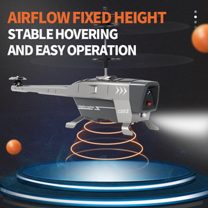 <span class=keywords><strong>Hélicoptère</strong></span> télécommandé 2,4 GHz Black Hornet avec caméra, lumière, fonction d'évitement d'obstacles, radio 3,5 canaux et piles - Product Image 3