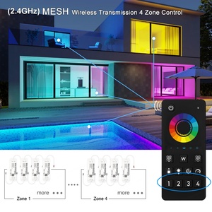 C304 aipin IP68กันน้ำ RGBW 2.4G สำหรับ WiFi ZigBee SYNC Tuya Smart APP 4-Zone PWM สระว่ายน้ำควบคุมไฟ - Product Image 5