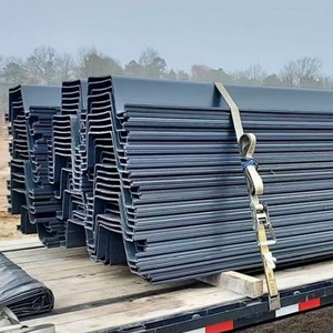 แผ่นไวนิลกองเหล็กพีวีซีแผ่นไวนิลพลาสติกชนิด U ชนิด seawall retaining กำแพง Z - Product Image 6