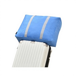 2025 Colors Geometric Pattern Lightweight Polyester Large Capacity Fashion Portable <b>Storage</b> Duffel Luggage Bag with Zipper - Product Image 5