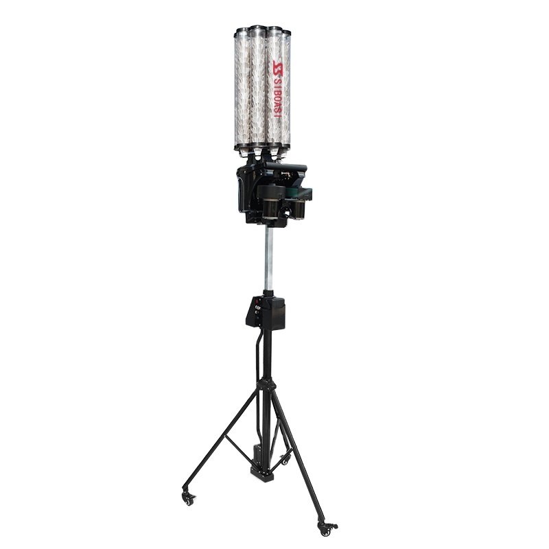 China Supplier Best Selling SIBOASI Badminton Shuttlecock Feeder Machine with Battery S4025A