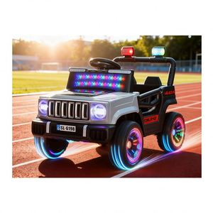 Auto Eléctrico para Niños de 2 a 4 Años, con Doble Motor de 6V4, de Plástico, con Control Remoto por Teléfono - Product Image 1