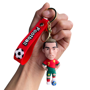 A buon mercato personalizzato portachiavi di calcio 3D brasiliana Sport Club t-shirt personalizzato Logo personalizzato portachiavi portachiavi regali promozionali - Product Image 6