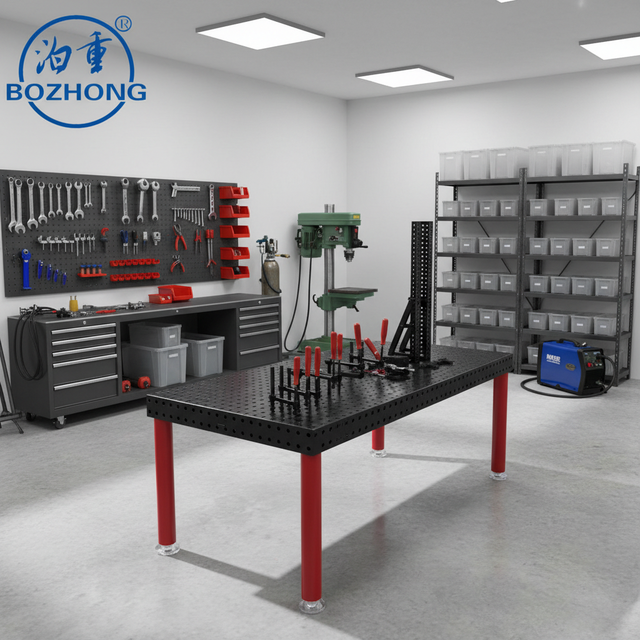 1500mm*3000mm*200mm 3D Welding Table New Excellent Cast Iron/Steel Nitrided Three Dimensional Flexible Soldering Station