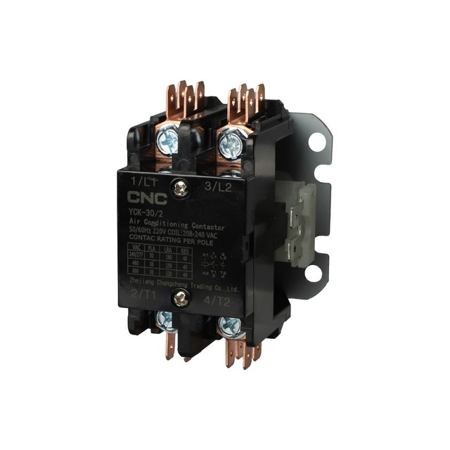 YCK Air Conditioning Contactor 24V 110V 220V 1P 2P 3P 4P for Compressor and Fan Control
