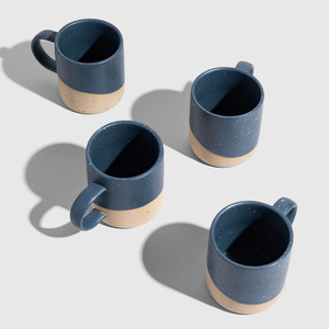 Bán buôn số lượng lớn giá rẻ Hai-Tone tráng men đồ đá Mug gốm cốc cà phê độc đáo Mug với biểu tượng tùy chỉnh - Product Image 5