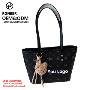 Sacs à main personnalisés <span class=keywords><strong>de</strong></span> luxe pour femmes avec <span class=keywords><strong>logo</strong></span> <span class=keywords><strong>de</strong></span> <span class=keywords><strong>marque</strong></span>, en cuir PU <span class=keywords><strong>de</strong></span> haute qualité, vente en gros OEM, tissés, été/hiver - Product Image 1