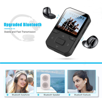 Lecteur MP3 Mini Clip avec écran de 1,44'', 16 Go de mémoire intégrée et Bluetooth 5.0
