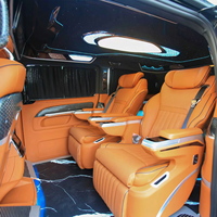 Kit Carrosserie Extérieur en Alliage d'Aluminium Argenté Dingkong Vito Tourer W447 V260 pour MPV : Calandre Avant et Jupes Latérales Tuning |   Personnalisation OEM