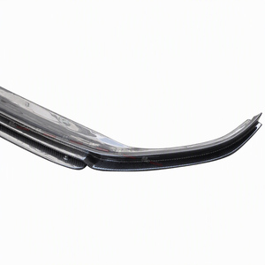 Nouveau Spoiler avant en carbone double couche style R pour Golf R MK7 2012-2019 Noir - Product Image 3