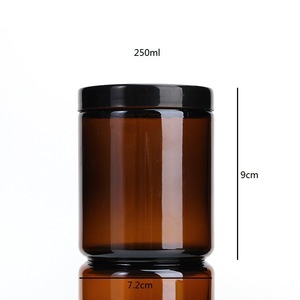 Portavelas <span class=keywords><strong>de</strong></span> Vidrio con Tapa Metálica <span class=keywords><strong>de</strong></span> Rosca, Personalizable, 250ml 500ml, para Velas Aromáticas, Decoraciones <span class=keywords><strong>de</strong></span> Navidad y Bodas - Product Image 3