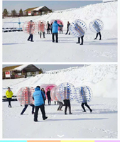 Balle gonflable de marche sur l'eau en TPU de haute qualité, balle à bulles pour la marche, balle à roulettes pour la danse aquatique, jeu de ballon en plastique