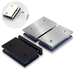 <span class=keywords><strong>Cerniere</strong></span> <span class=keywords><strong>per</strong></span> Porte Doccia <span class=keywords><strong>in</strong></span> Acciaio Inox 304 - Accessori <span class=keywords><strong>in</strong></span> Vetro Resistenti - Adatti <span class=keywords><strong>per</strong></span> Pareti Doccia da Bagno - Product Image 3