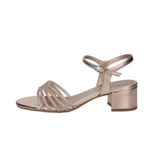 Sandalias de Tacón para Mujer Tamaris, 4 cm, Color Cobre, Talla 41, con Tiras en el Tobillo - Product Image 1