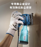 Ponceuse orbitale Bosch GSS 1400/1400A avec système de serrage robuste, tampon en feutre métallique, poignée ergonomique anti-fatigue