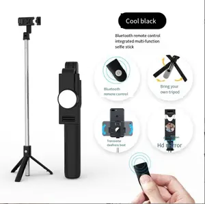 K10 Multifunctionele Mobiele Telefoon Bluetooth Selfie Stick Live Statief Anker Fotostandaard Fabriek Groothandel Selfie Stick