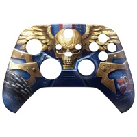 Accessoires de jeu EXtremeRate Coques de manette à motifs colorés Coque avant personnalisée pour Xbox Series X S