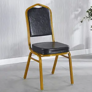 VIP Crown Chair For Hotels Banquets Weddings Conferences And Trainings Red Soft Bag Dining Chair General Conference Chair