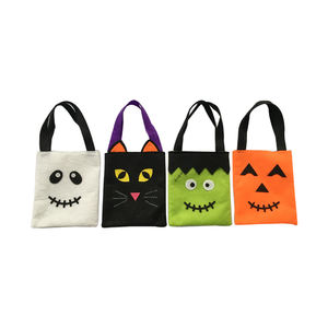 ถุงขนมสักหลาดใส่ของขวัญอุปกรณ์ปาร์ตี้ <span class=keywords><strong>kiha</strong></span> ฮาโลวีนงานฝีมือวันหยุดกำหนดเองตกแต่งฮาโลวีน - Product Image 1