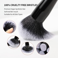 ZH – ensemble de pinceaux de maquillage de luxe, 10 pièces, paillettes, diamant, écologique, vente en gros, personnalisé, marque privée, avec sac