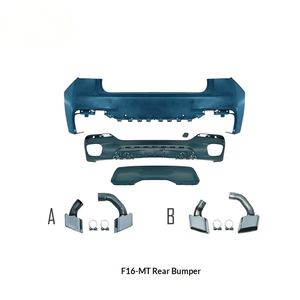 Kit de Conversión Original BBA X6 F16 MT 2014-2019, Parachoques Delantero, Parachoques Trasero, Faldones Laterales, Rejilla, Ajuste Universal, Carrocería Completa Gratis - Product Image 6