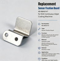 Carte de fixation de capteur de remplacement KB-BKK6147 pour machine de codage à jet d'encre continu KGK