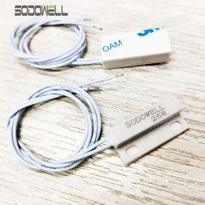 Precio de fábrica 12-24V Contacto de puerta magnético Interruptor de lengüeta Sensor de proximidad Ventana Normalmente cerrado/Sistema de alarma abierto Seguridad para el hogar - Product Image 1