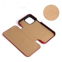 Haute quantité en cuir double Structure à rabat en cuir souple mince pour iPhone 15 14 Pro Plus ProMax étui de téléphone professionnel Protection complète
