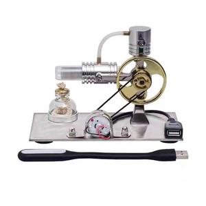 Kit d'expériences scientifiques populaires sur le <span class=keywords><strong>moteur</strong></span> <span class=keywords><strong>Stirling</strong></span> – Générateur scientifique miniature en <span class=keywords><strong>bois</strong></span> et plastique, sans batterie - Product Image 5