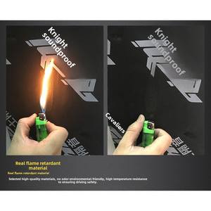 Panneaux acoustiques modernes de réduction du bruit sur châssis de voiture 3 en 1 Mousse d'insonorisation en caoutchouc butyle pour hôtel Plaque d'absorption des chocs - Product Image 3