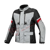Blousons de moto en textile Cordura noir de haute qualité, imperméables, pour hommes et femmes, grandes tailles