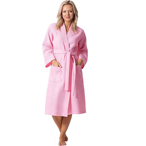 Custom <strong>Waffle</strong> Luxury Thin Soft House Bath <strong>Robe</strong> Women Knit Bathrobes for Women Quick Dry Shower Lightweight <strong>Waffle</strong> <strong>Robes</strong> - Product Image 2